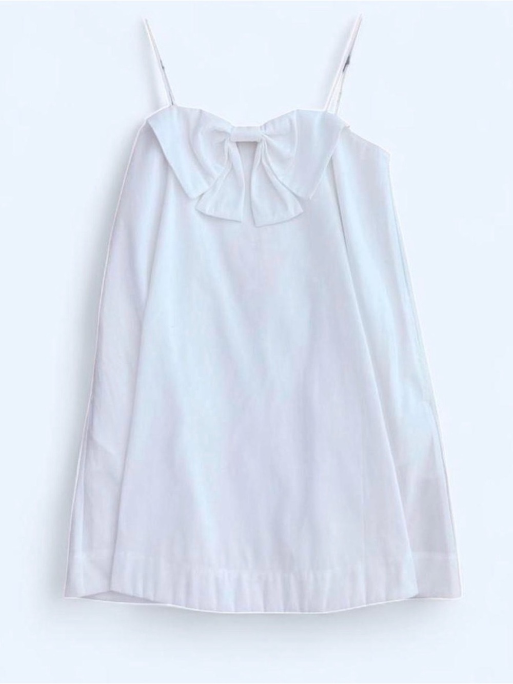 a new day White Bow-Front Spaghetti Strap Dress